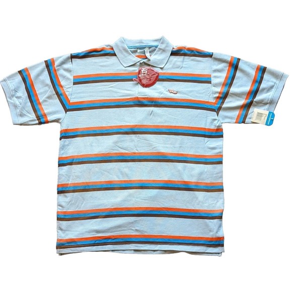 Vintage Y2K ROCAWEAR & LRG Men's Polo Shirts 3XL NWT DEADSTOCK XXXL Shirt Urban - Picture 1 of 16